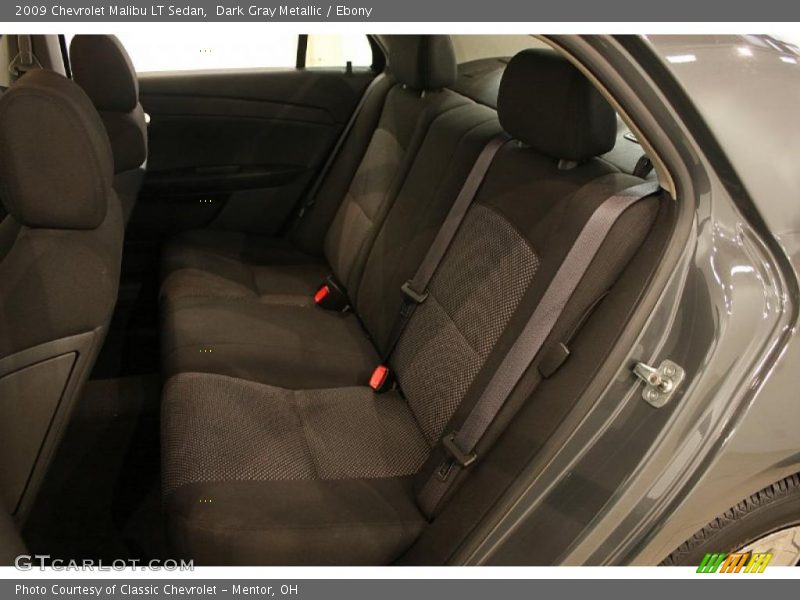 Dark Gray Metallic / Ebony 2009 Chevrolet Malibu LT Sedan