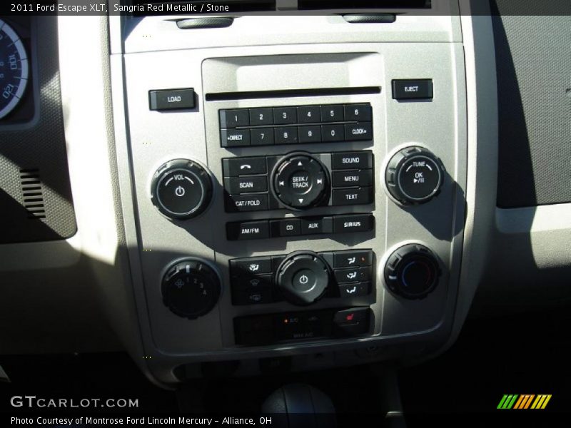 Sangria Red Metallic / Stone 2011 Ford Escape XLT