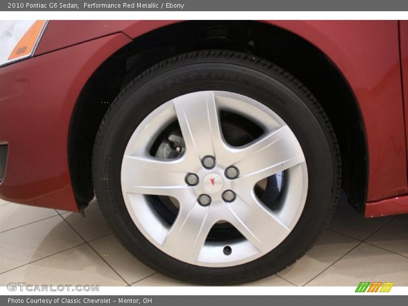 Performance Red Metallic / Ebony 2010 Pontiac G6 Sedan