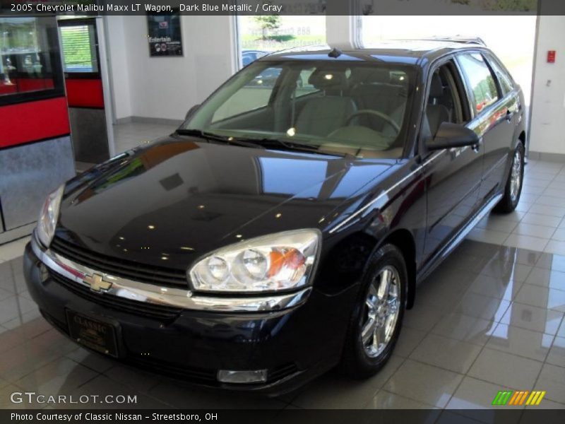 Dark Blue Metallic / Gray 2005 Chevrolet Malibu Maxx LT Wagon