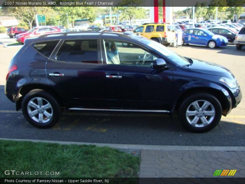 Midnight Blue Pearl / Charcoal 2007 Nissan Murano SL AWD