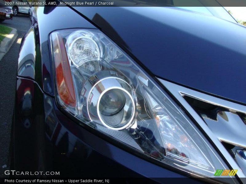 Midnight Blue Pearl / Charcoal 2007 Nissan Murano SL AWD