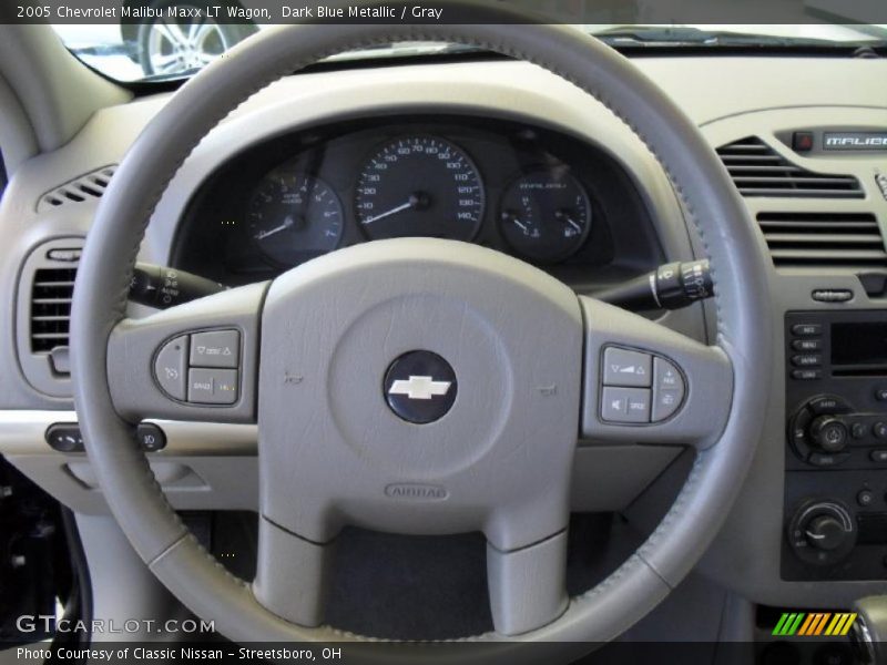 Dark Blue Metallic / Gray 2005 Chevrolet Malibu Maxx LT Wagon