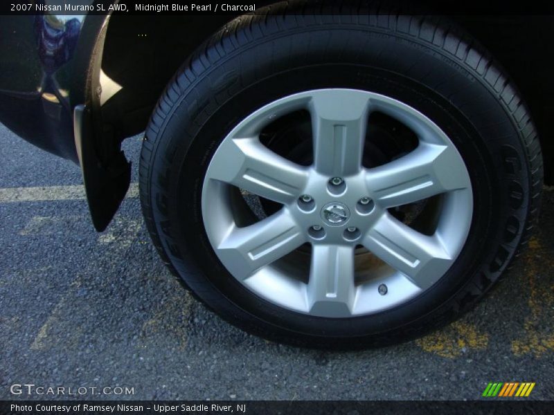 Midnight Blue Pearl / Charcoal 2007 Nissan Murano SL AWD