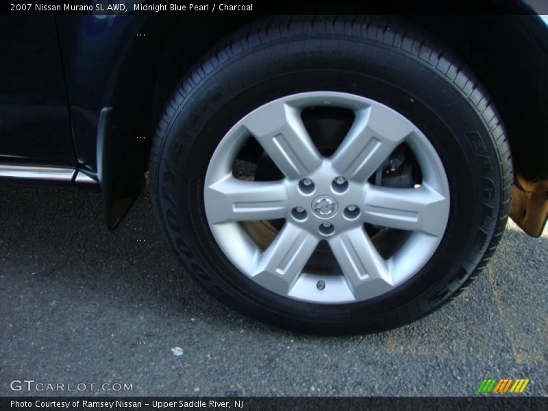 Midnight Blue Pearl / Charcoal 2007 Nissan Murano SL AWD