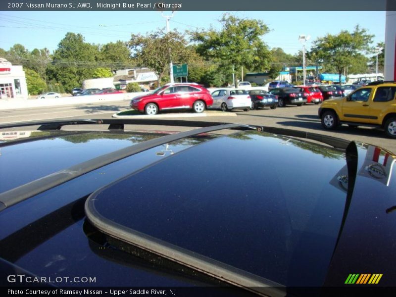 Midnight Blue Pearl / Charcoal 2007 Nissan Murano SL AWD