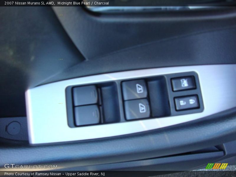 Midnight Blue Pearl / Charcoal 2007 Nissan Murano SL AWD