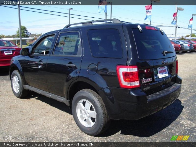 Tuxedo Black Metallic / Stone 2011 Ford Escape XLT