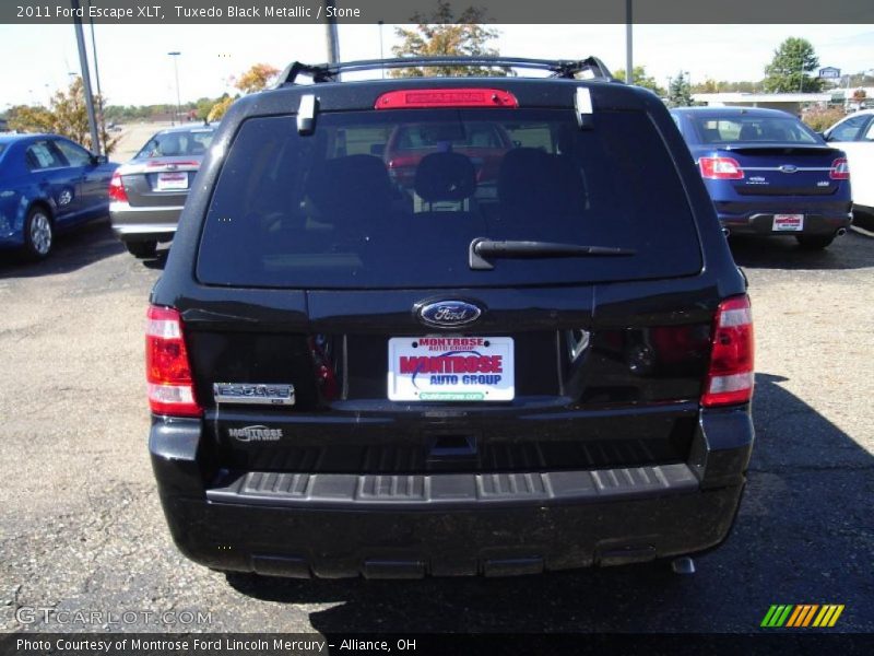 Tuxedo Black Metallic / Stone 2011 Ford Escape XLT