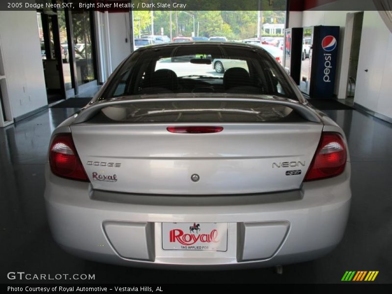 Bright Silver Metallic / Dark Slate Gray 2005 Dodge Neon SXT