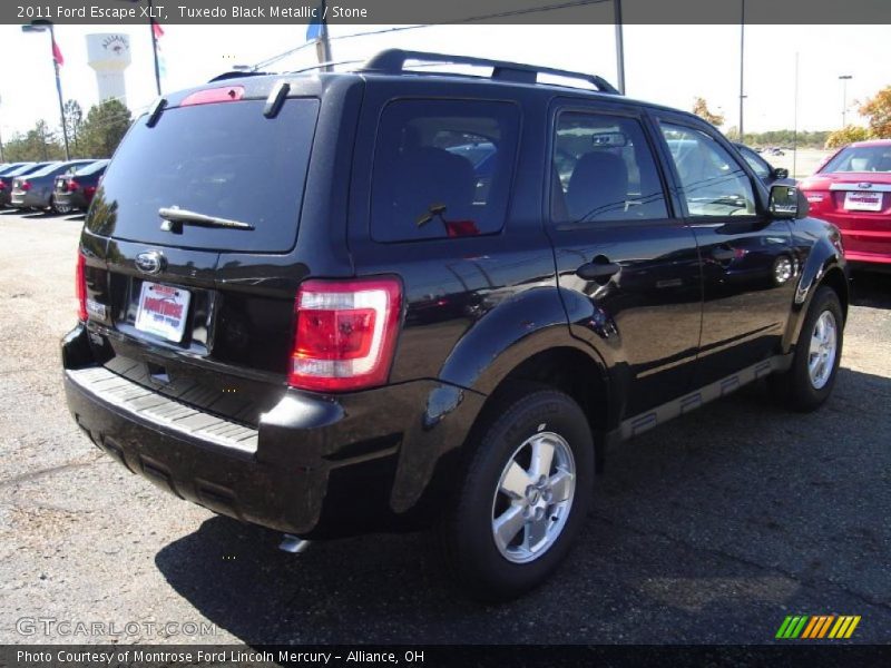 Tuxedo Black Metallic / Stone 2011 Ford Escape XLT