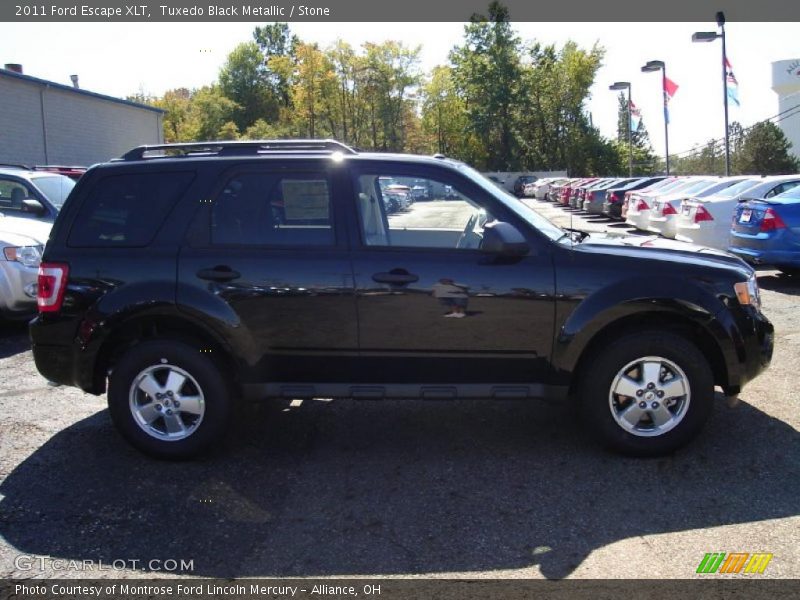 Tuxedo Black Metallic / Stone 2011 Ford Escape XLT