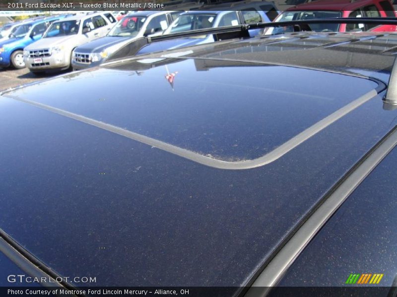 Tuxedo Black Metallic / Stone 2011 Ford Escape XLT