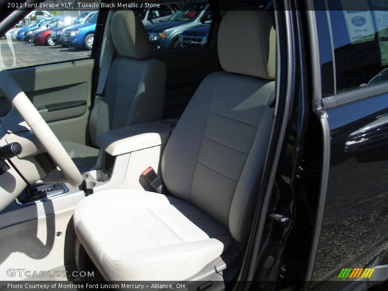 Tuxedo Black Metallic / Stone 2011 Ford Escape XLT
