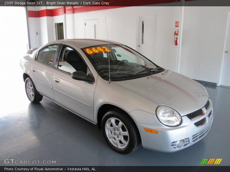 Bright Silver Metallic / Dark Slate Gray 2005 Dodge Neon SXT
