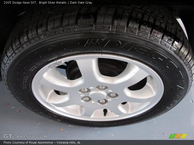 Bright Silver Metallic / Dark Slate Gray 2005 Dodge Neon SXT