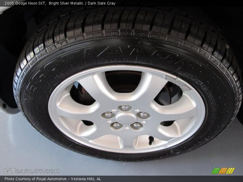 Bright Silver Metallic / Dark Slate Gray 2005 Dodge Neon SXT