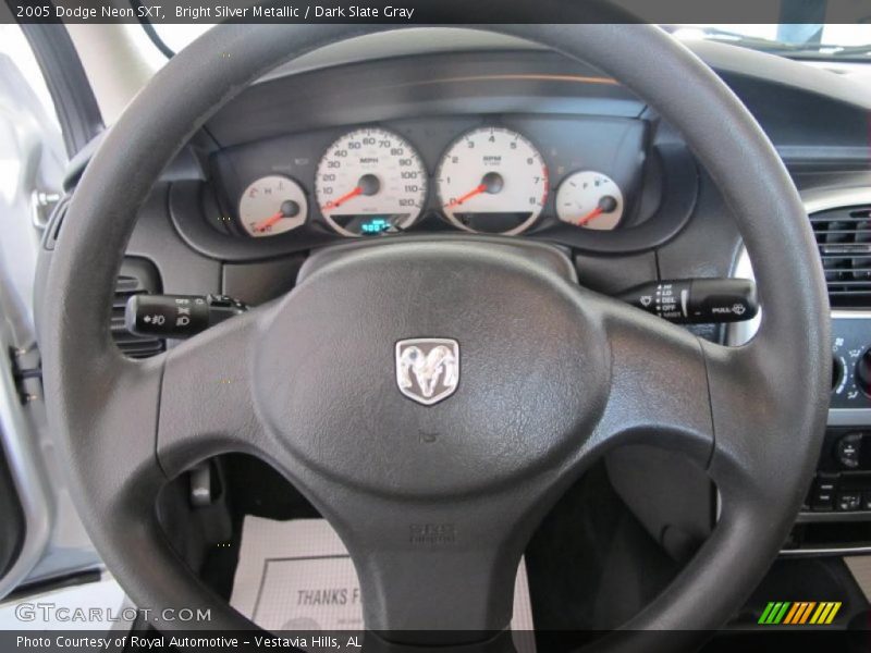 Bright Silver Metallic / Dark Slate Gray 2005 Dodge Neon SXT