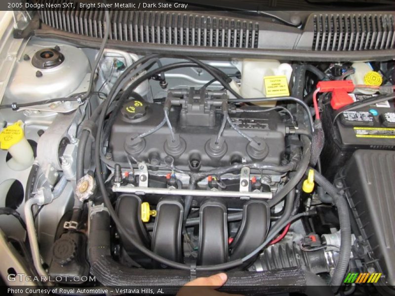 Bright Silver Metallic / Dark Slate Gray 2005 Dodge Neon SXT