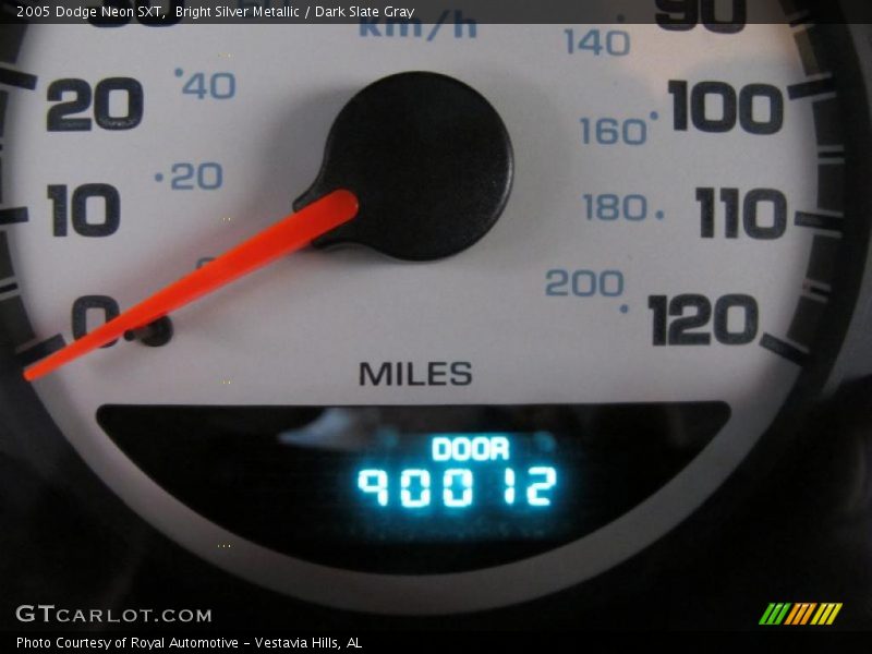 Bright Silver Metallic / Dark Slate Gray 2005 Dodge Neon SXT