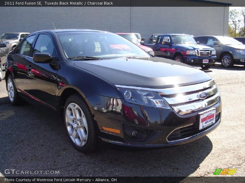 Tuxedo Black Metallic / Charcoal Black 2011 Ford Fusion SE