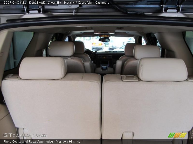 Silver Birch Metallic / Cocoa/Light Cashmere 2007 GMC Yukon Denali AWD