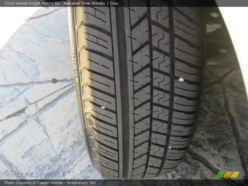 Alabaster Silver Metallic / Gray 2010 Honda Insight Hybrid EX