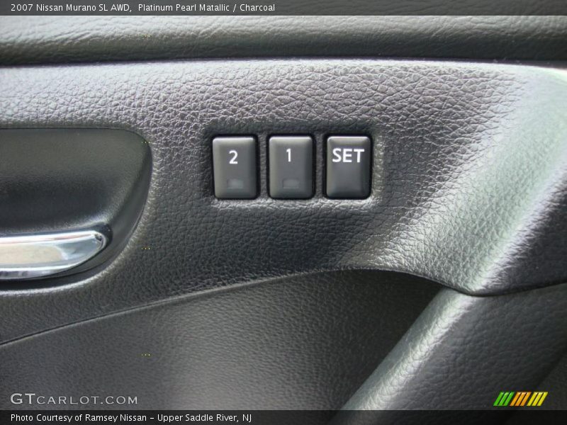 Platinum Pearl Matallic / Charcoal 2007 Nissan Murano SL AWD