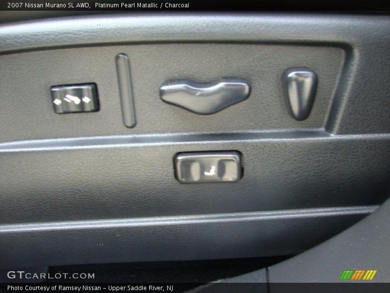 Platinum Pearl Matallic / Charcoal 2007 Nissan Murano SL AWD