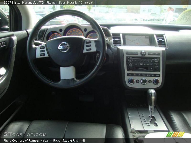 Platinum Pearl Matallic / Charcoal 2007 Nissan Murano SL AWD