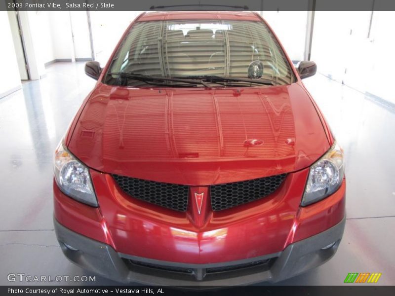 Salsa Red / Slate 2003 Pontiac Vibe