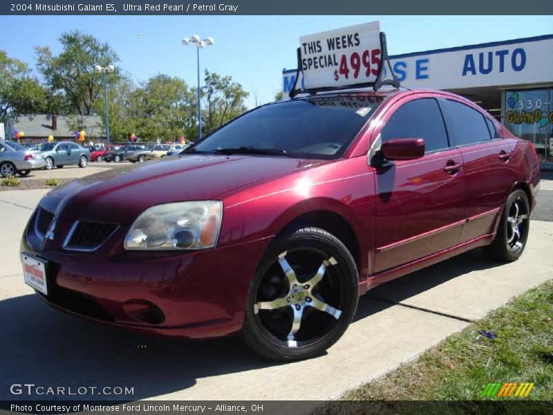 Ultra Red Pearl / Petrol Gray 2004 Mitsubishi Galant ES