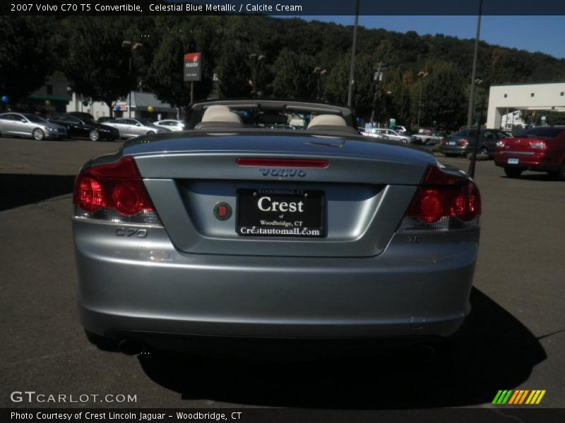 Celestial Blue Metallic / Calcite Cream 2007 Volvo C70 T5 Convertible