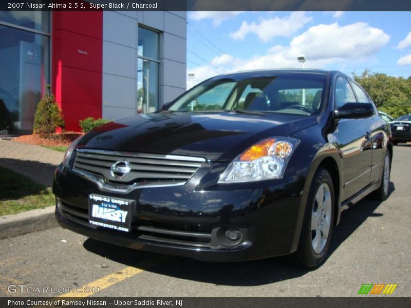 Super Black / Charcoal 2007 Nissan Altima 2.5 S