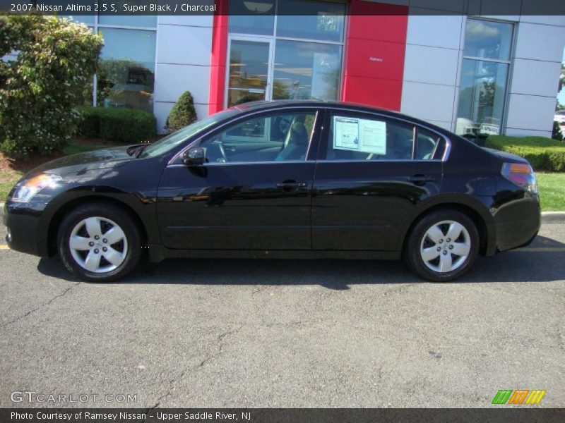 Super Black / Charcoal 2007 Nissan Altima 2.5 S