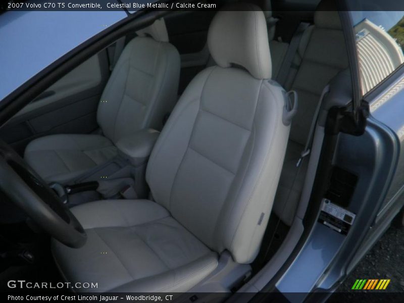 Celestial Blue Metallic / Calcite Cream 2007 Volvo C70 T5 Convertible
