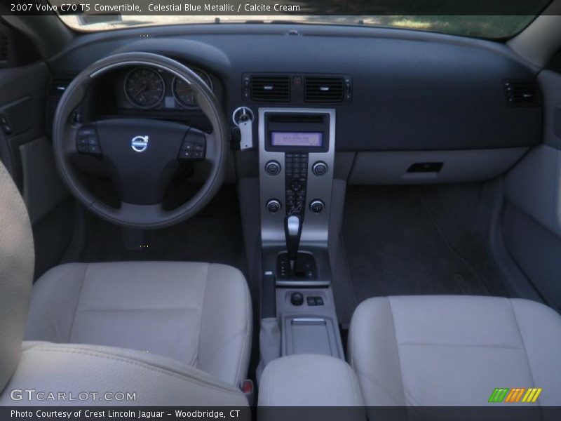 Celestial Blue Metallic / Calcite Cream 2007 Volvo C70 T5 Convertible