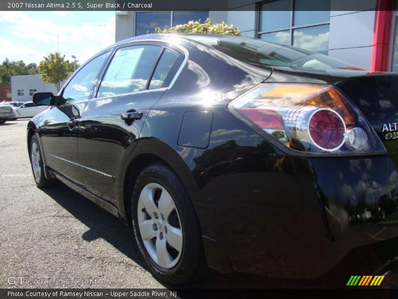 Super Black / Charcoal 2007 Nissan Altima 2.5 S