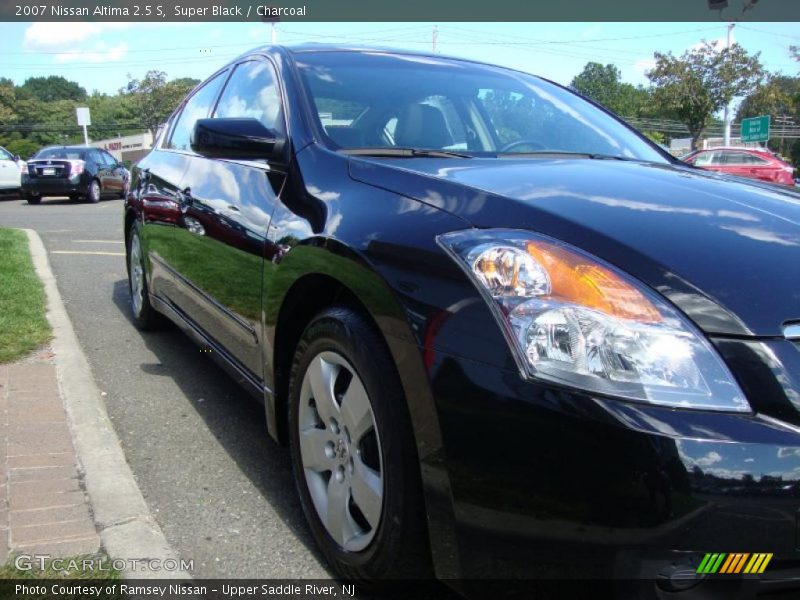 Super Black / Charcoal 2007 Nissan Altima 2.5 S
