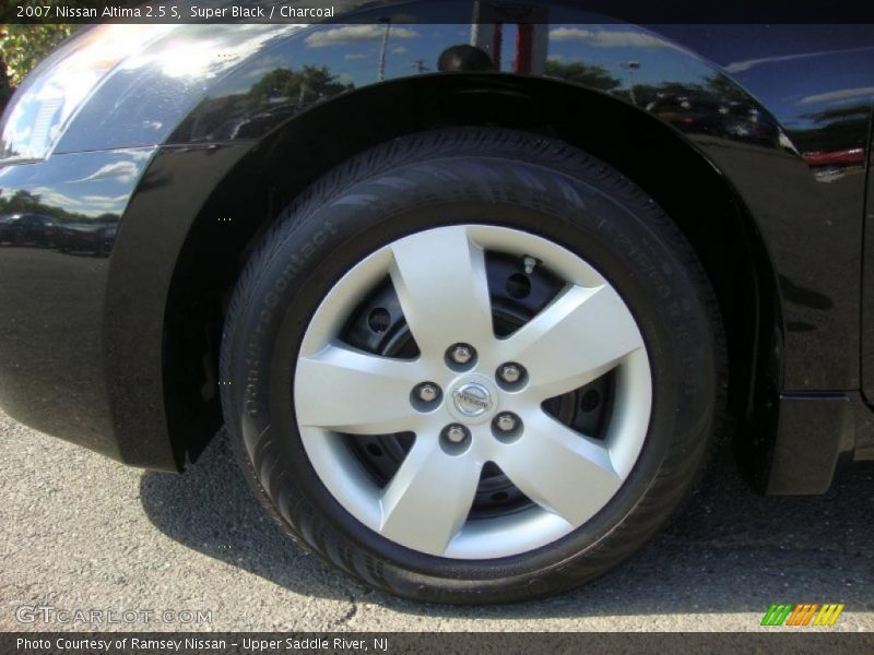Super Black / Charcoal 2007 Nissan Altima 2.5 S