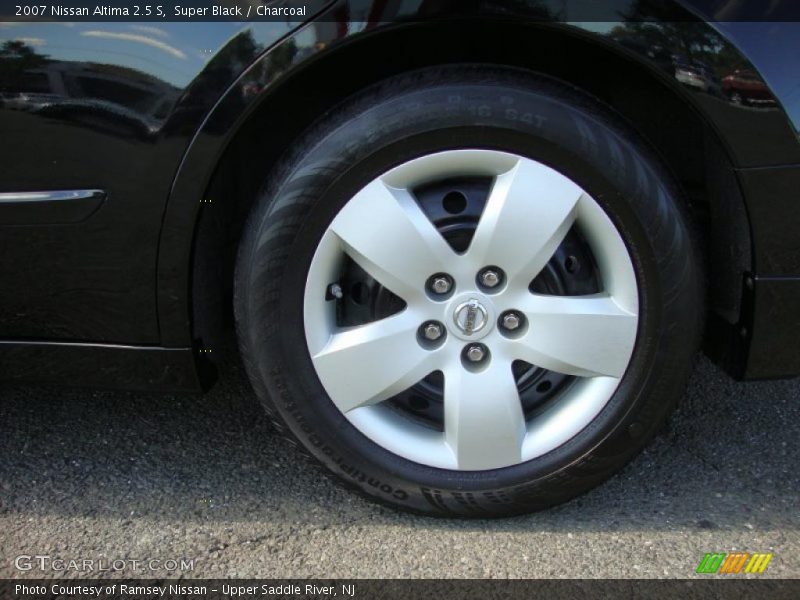 Super Black / Charcoal 2007 Nissan Altima 2.5 S