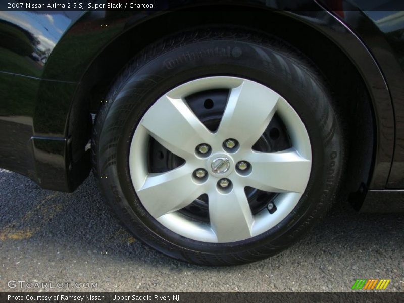 Super Black / Charcoal 2007 Nissan Altima 2.5 S