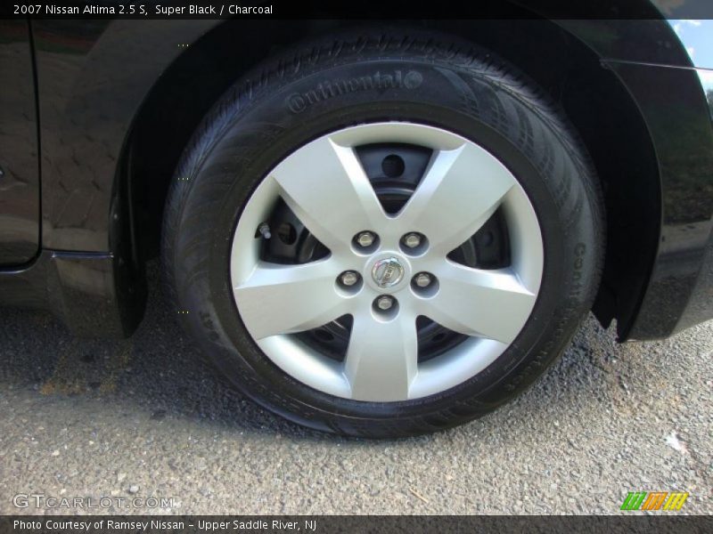 Super Black / Charcoal 2007 Nissan Altima 2.5 S