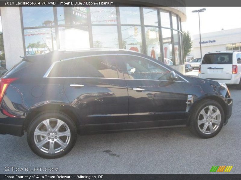 Imperial Blue / Ebony/Titanium 2010 Cadillac SRX 4 V6 AWD