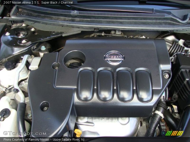 Super Black / Charcoal 2007 Nissan Altima 2.5 S