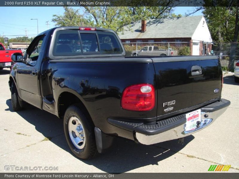 Black / Medium Graphite 2000 Ford F150 XLT Regular Cab