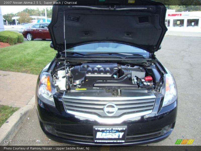 Super Black / Charcoal 2007 Nissan Altima 2.5 S