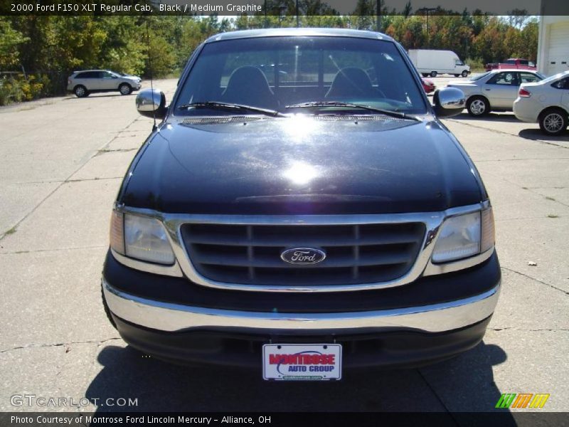 Black / Medium Graphite 2000 Ford F150 XLT Regular Cab