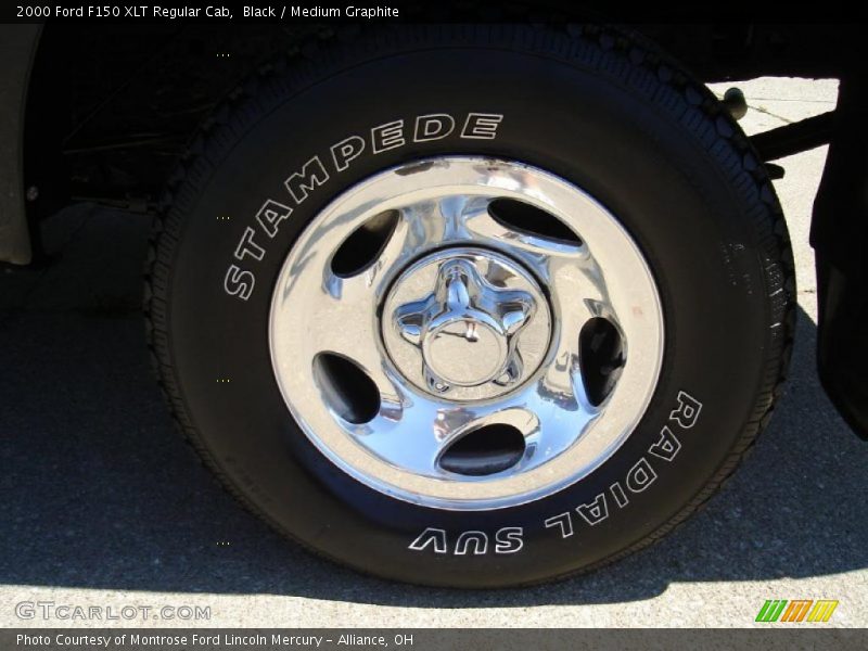 Black / Medium Graphite 2000 Ford F150 XLT Regular Cab