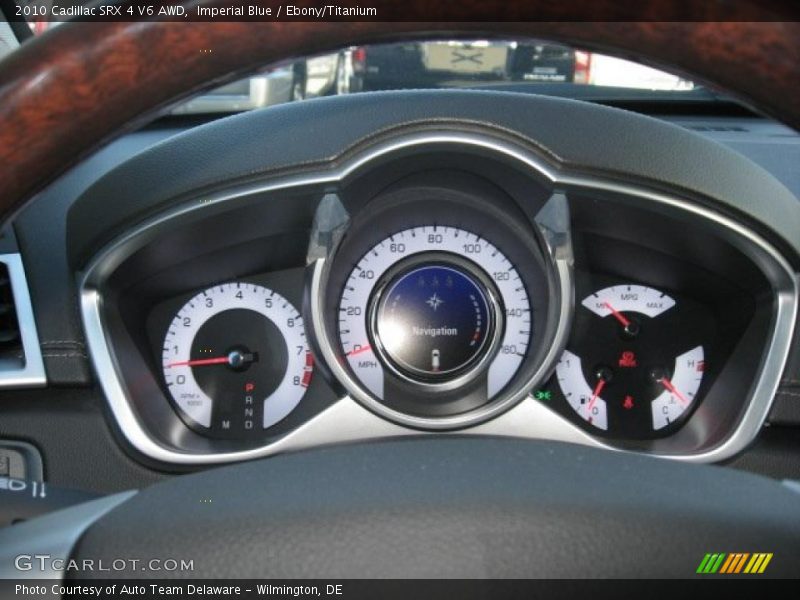 Imperial Blue / Ebony/Titanium 2010 Cadillac SRX 4 V6 AWD